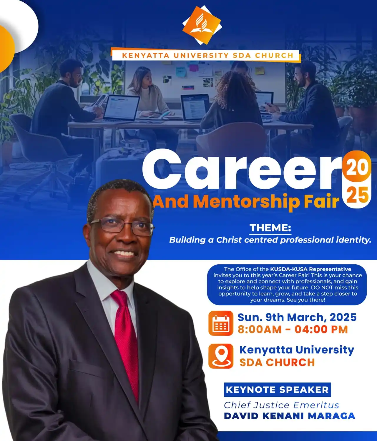 Kenyatta University Seventh Day Adventist Chuch{KUSDA} post
