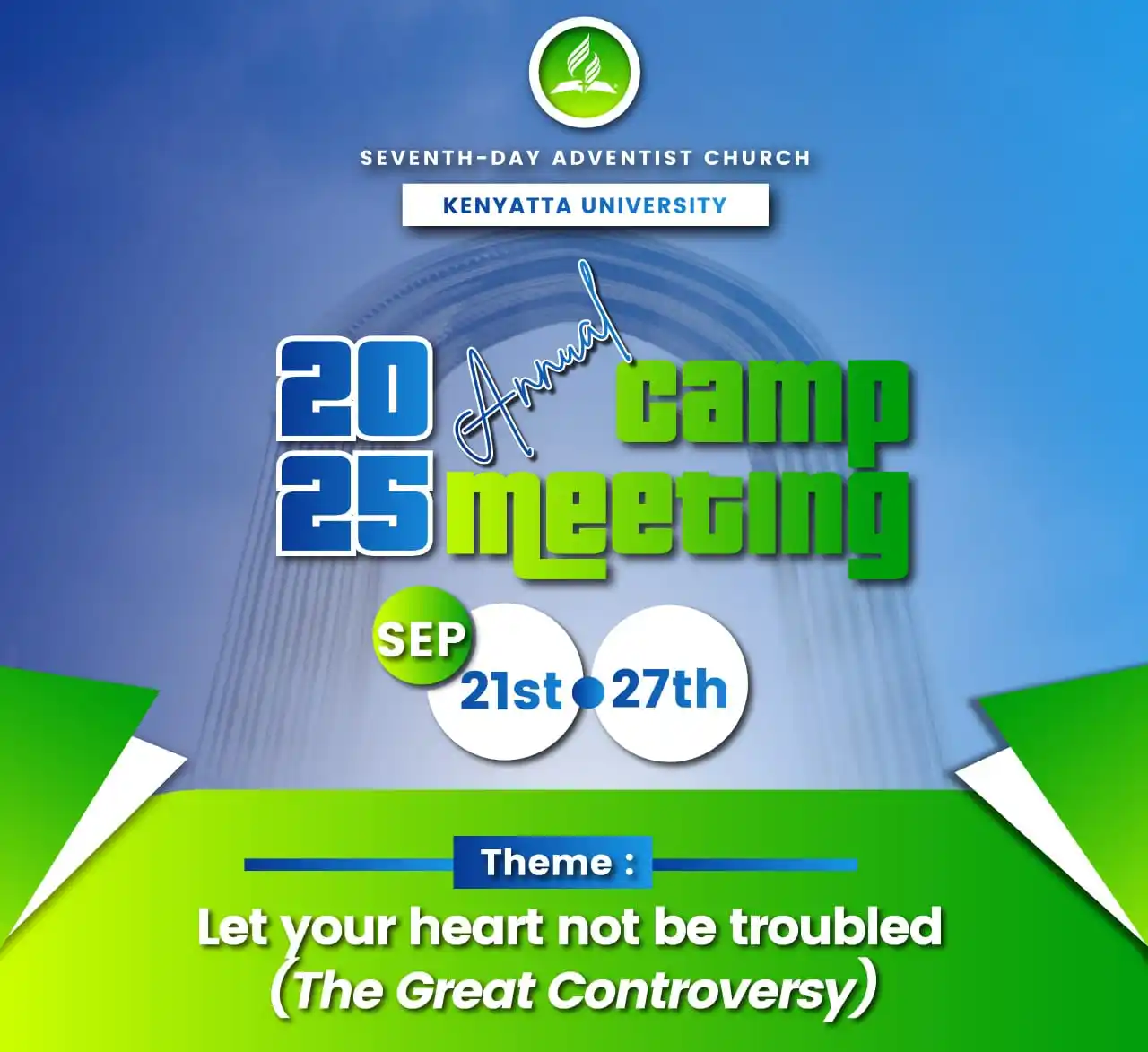 Kenyatta University Seventh Day Adventist Chuch{KUSDA} post