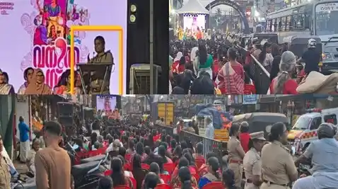 Image from Kerala Times News: കേസെടുത്താൽ ഒന്നാംപ്രതി എസ്പി;  ഒളിച്ചുകളിച്ച് പോലീസ്; റോഡടച്ച് സ്റ്റേ...