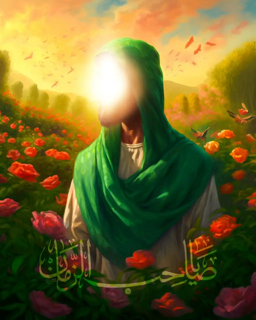 Image from قناة النعيم الفضائية : مَتى تَرانا وَنَراكَ فَتَقِرَّ عُيونُنا بِزيارَتِكَ <a class="text-b...