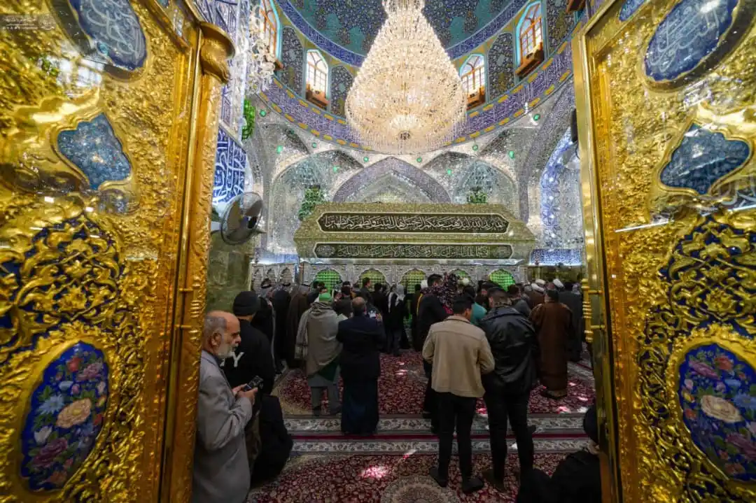 Image from قناة النعيم الفضائية : الحَمْدُ للهِ الَّذِي أَدْخَلَنِي حَرَمَ أَخِي رَسُولِهِ وَأَرانِيهِ ف...