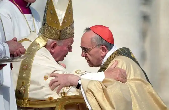 Image from Kumalo Daily: Pray for Pope Francis:  Today marks 24 years [February 21st, 2001], as...