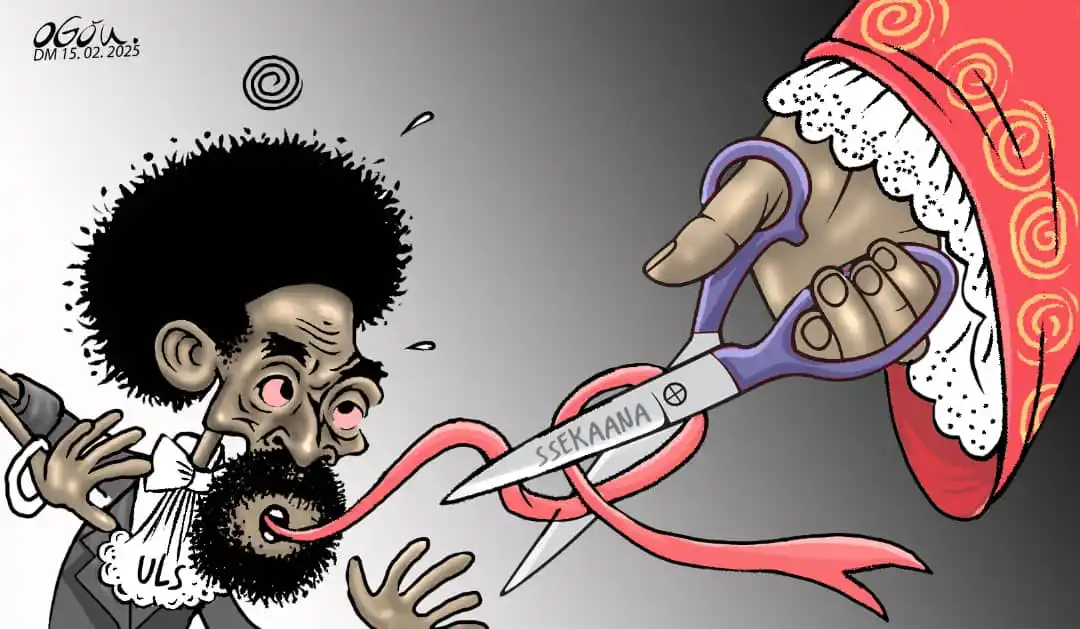 Image from Kumalo Daily: Justice Musa Ssekaana sentenced ULS president Isaac Ssemakadde to two ...