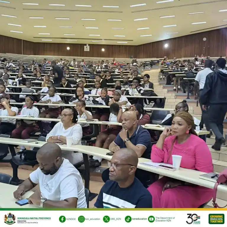 Image from KZN Department of Education: Matric 2025 Intervention Programme Umlazi District has officially lau...