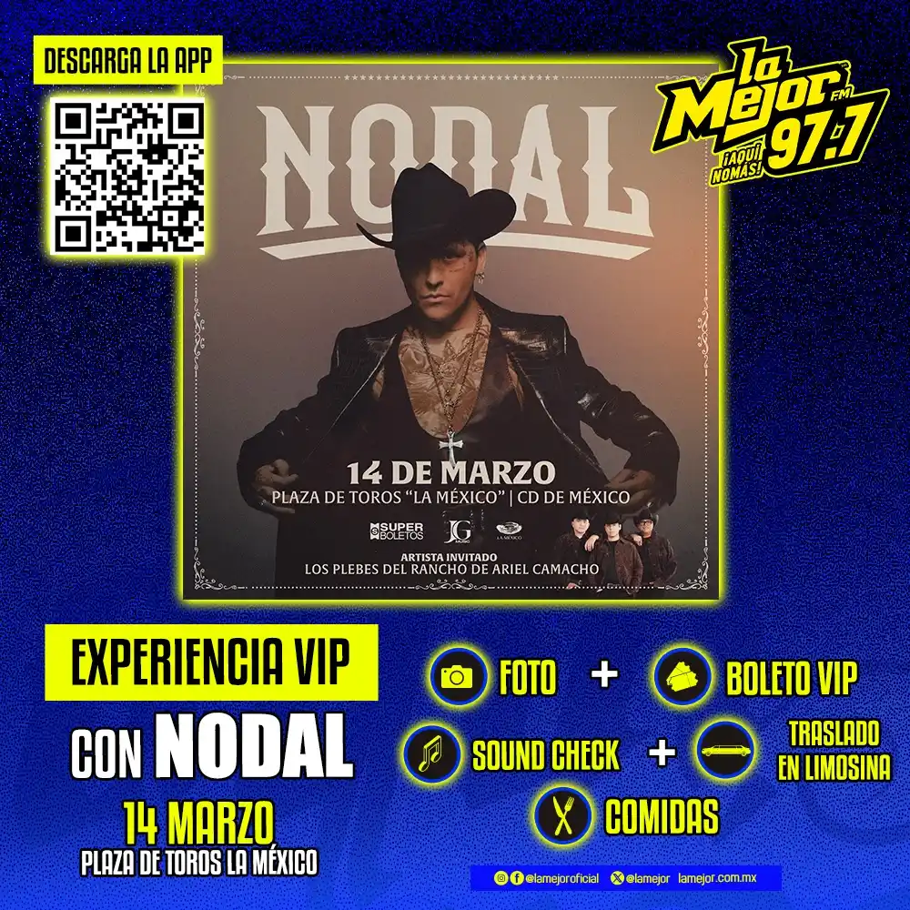 Image from La Mejor 97.7 FM: ¡Atención forajidos!🌵Vive <a class="text-blue-500 hover:underline cur...