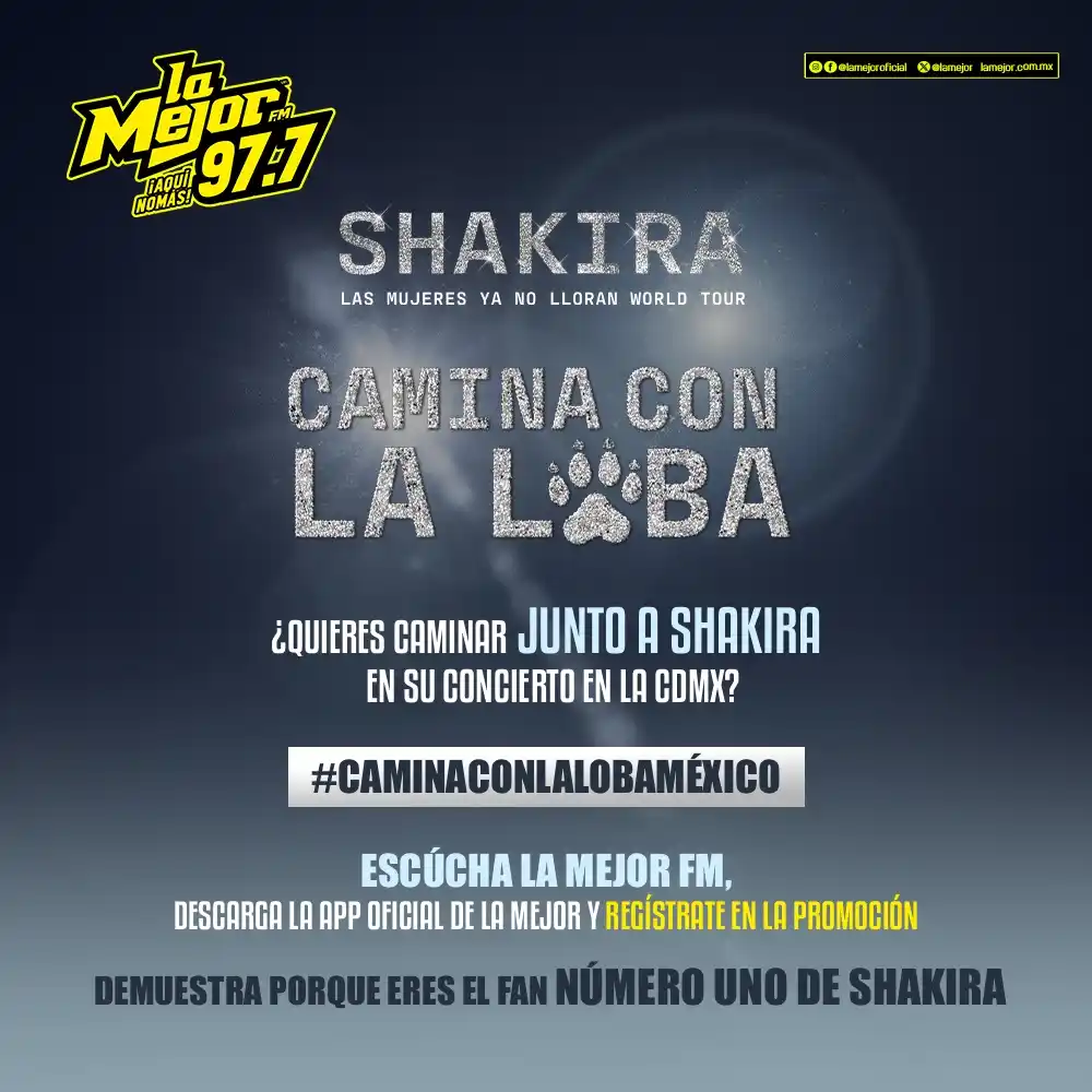 Image from La Mejor 97.7 FM: 🎶🐺 ¡Únete a la manada, vive una experiencia única con <a class="text...