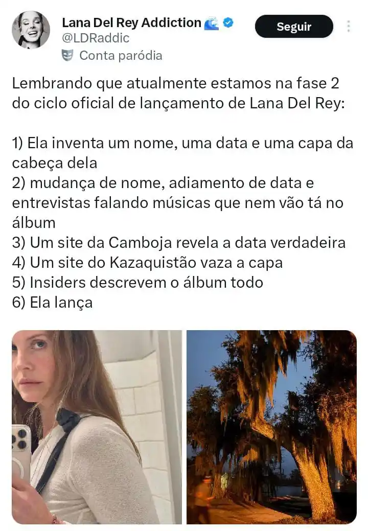 Lana Del Rey News post