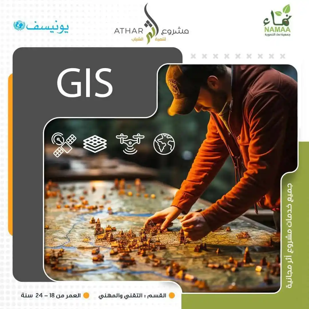 Image from لكل حلب: انضم إلينا في دورة نظم المعلومات الجغرافية (GIS)! 🌍 ستتعلم خلال هذه ...