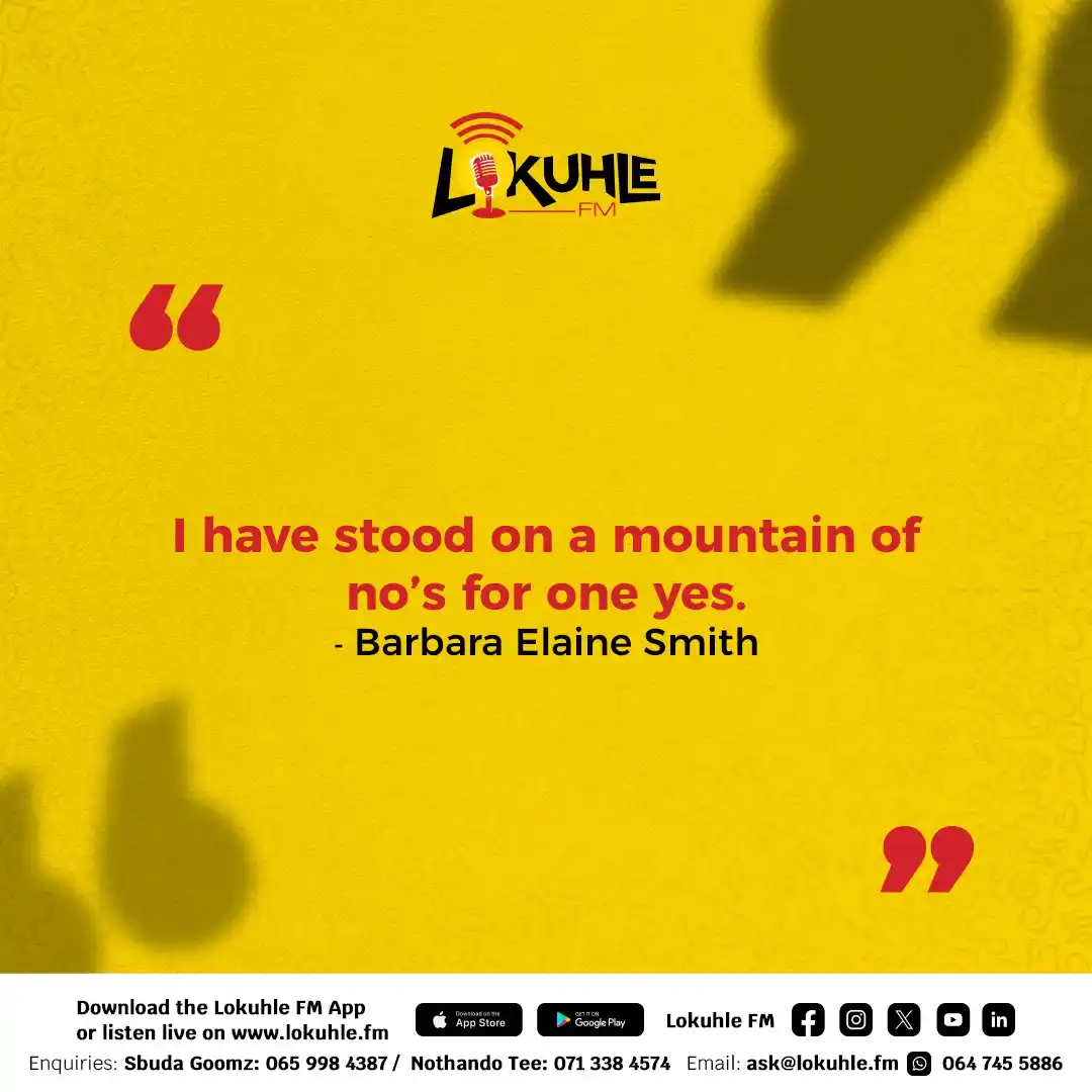 Image from Lokuhle FM: Quote of the day   www.lokuhle.fm   <a class="text-blue-500 hover:unde...