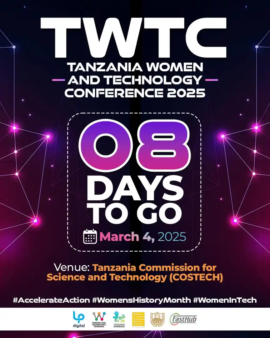 Image from LP Digital: Only 8 Days to Go! Tanzania Women and Technology Conference 2025 is j...
