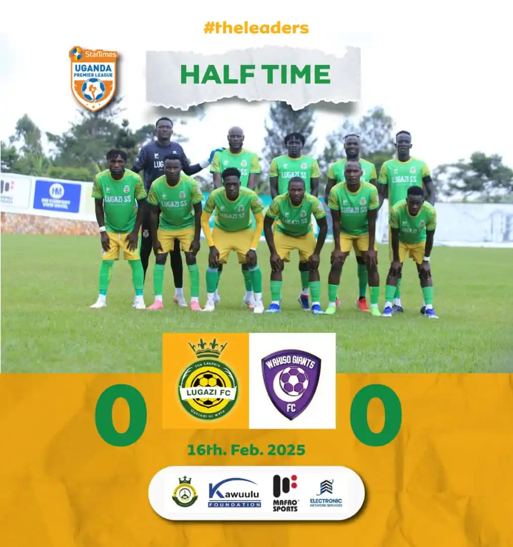 Image from Lugazi FC: Contest still tight at the break! <a class="text-blue-500 hover:under...