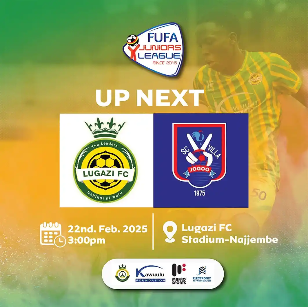 Image from Lugazi FC: ⚽️| Our junior team are back in action this Saturday against SC Villa ...