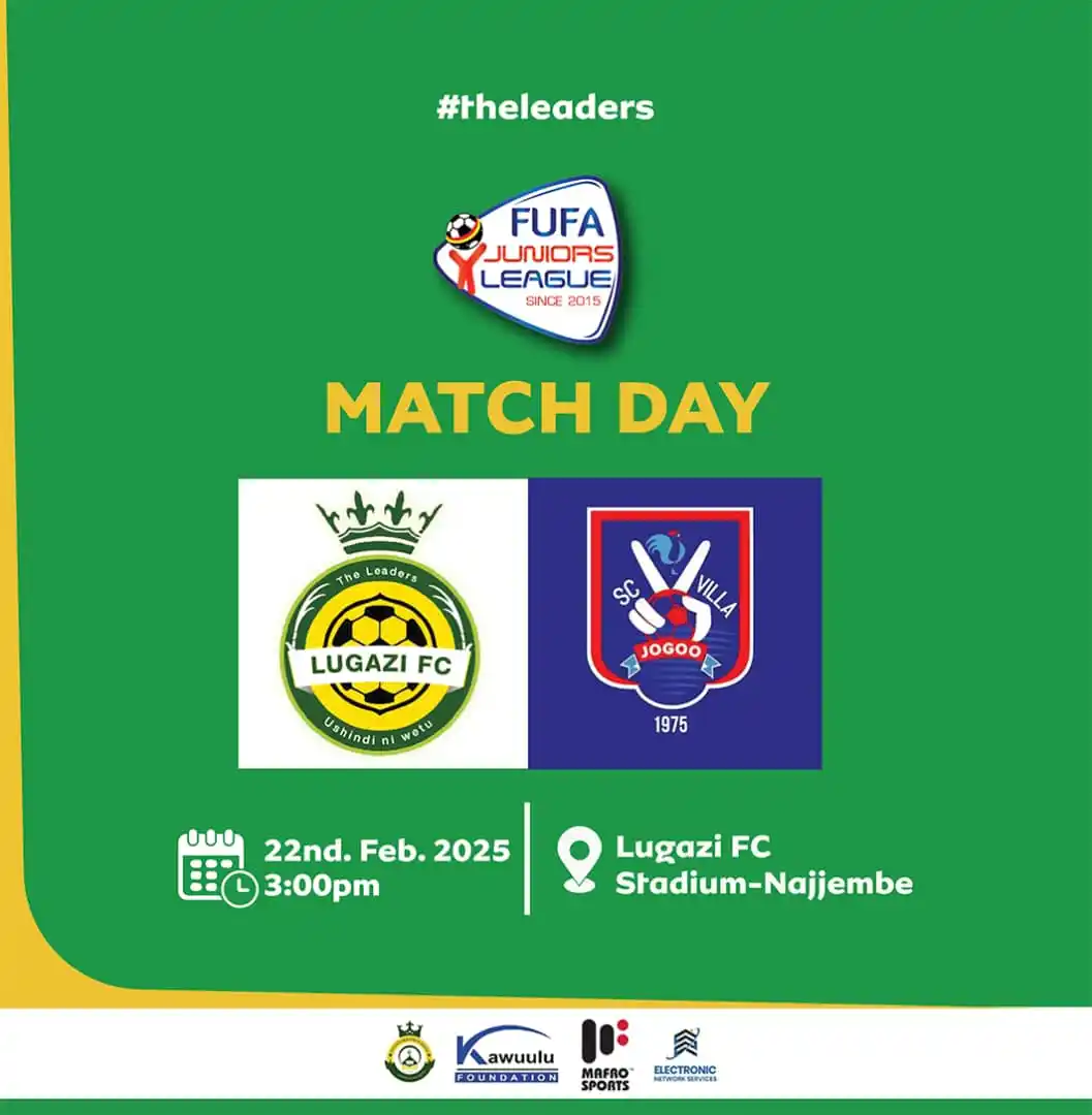 Image from Lugazi FC: ⚽️| Our junior team is out on the turf today against SC Villa JT in th...