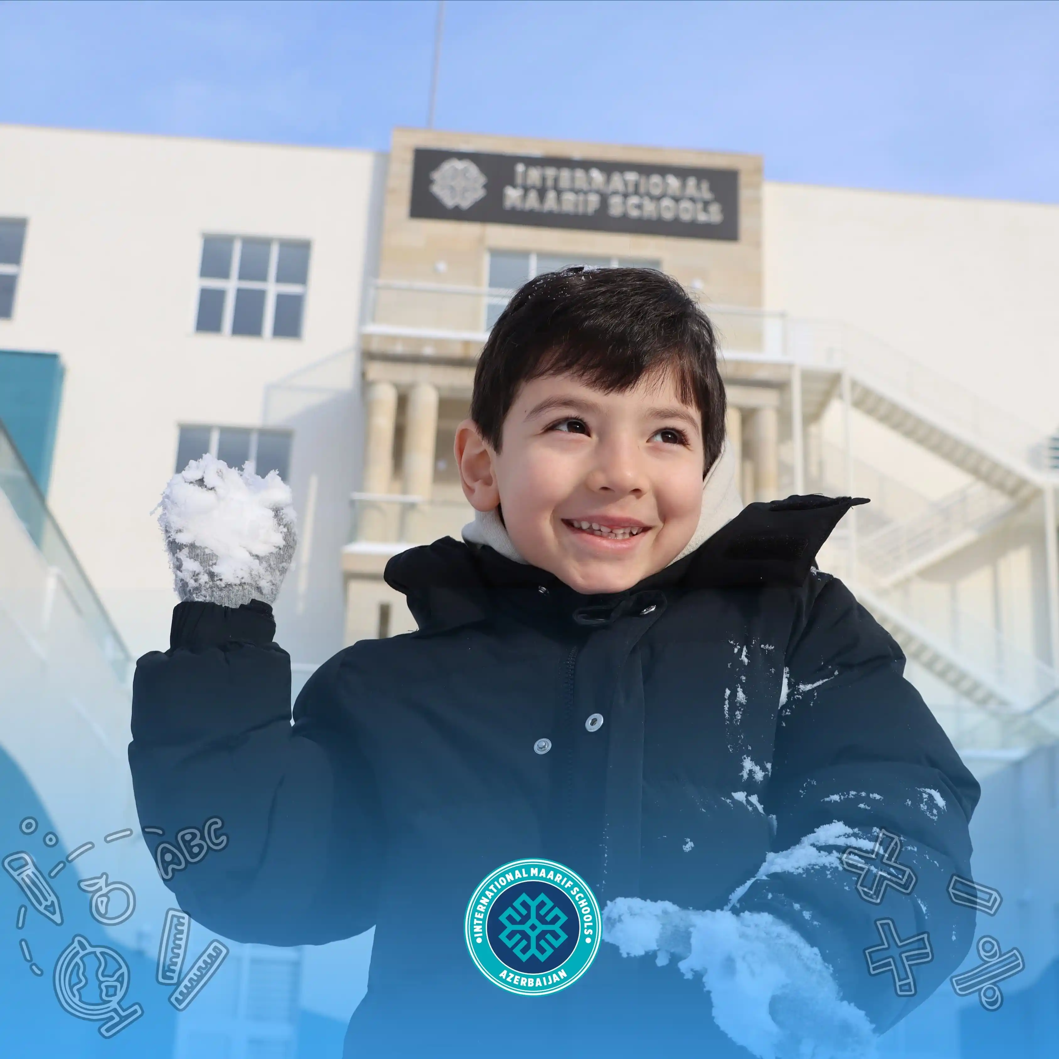 Image from Maarif Azərbaycan: 🎒Şagirdlərimiz yeni dərs həftəsində hər kəsə uğurlar arzu edirlər. 😍...