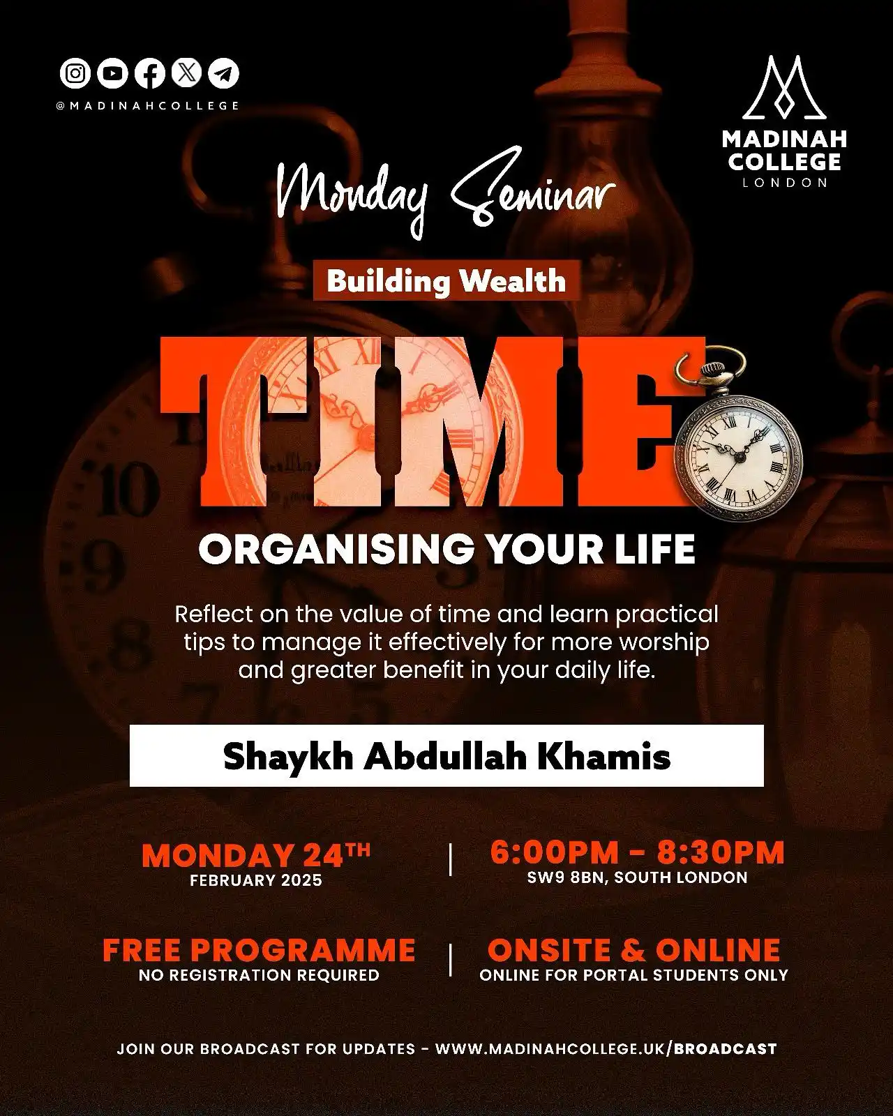 Madinah College London post