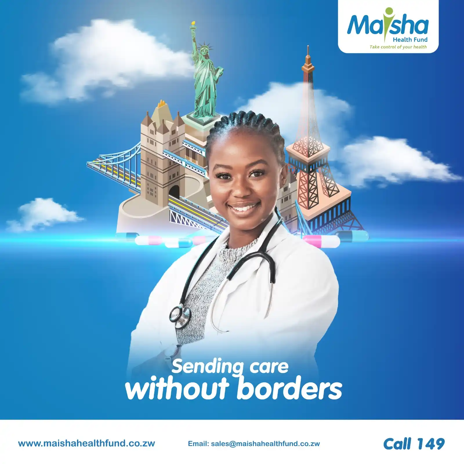 Image from Maisha Health Fund – Updates & Support: Register for your family's medical aid cover and pay from the diaspora...