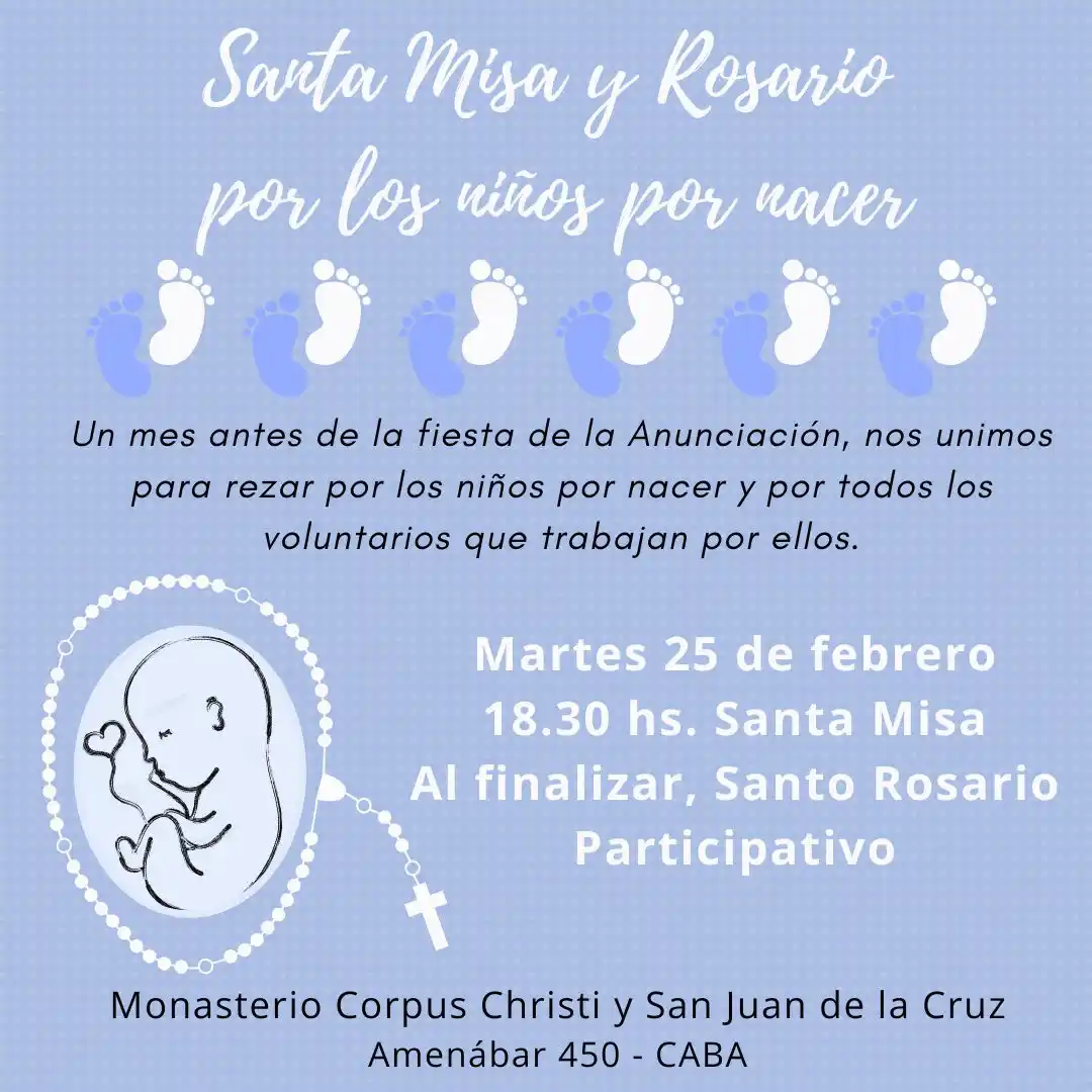 Image from Marcha Por La Vida Argentina: Bendecido domingo! Invitamos a todos los que quieran participar en es...