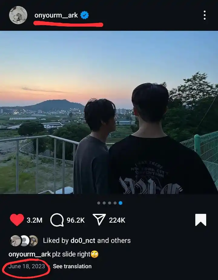 MARKHYUCK GANG post