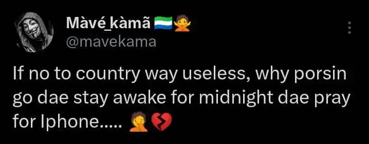 Màvè_kámà 🇸🇱🙅 post
