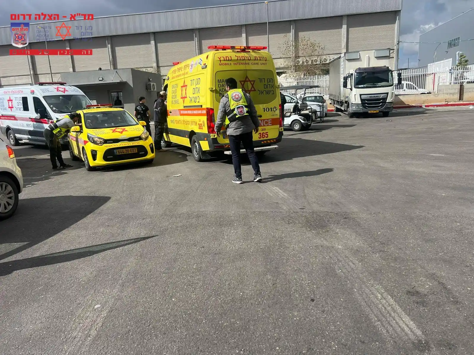 מד״א - הצלה דרום  post