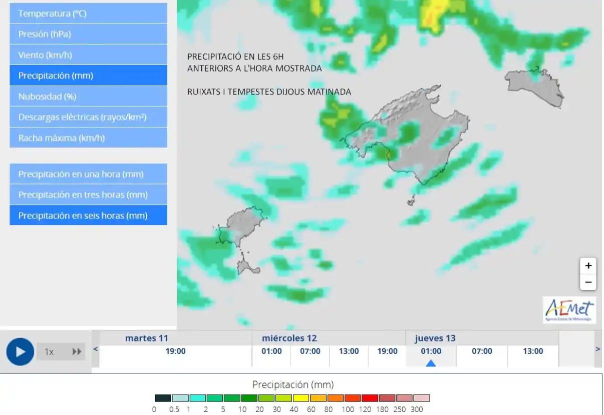 METEO DE LES ILLES post