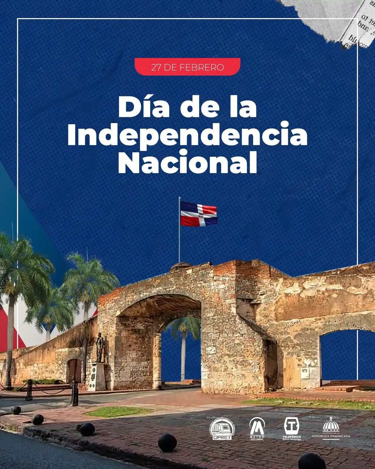 Image from Metro de Santo Domingo: ¡Hoy celebramos el 181 Aniversario de la Independencia Nacional! 🇩🇴 ...