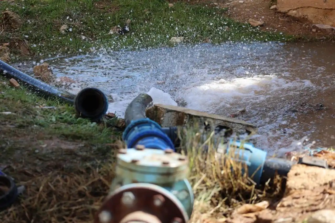 Image from محافظة حماة: تجهيز وإعادة تأهيل محطات مياه الشرب في بلدة كرناز بريف حماة <a class=...