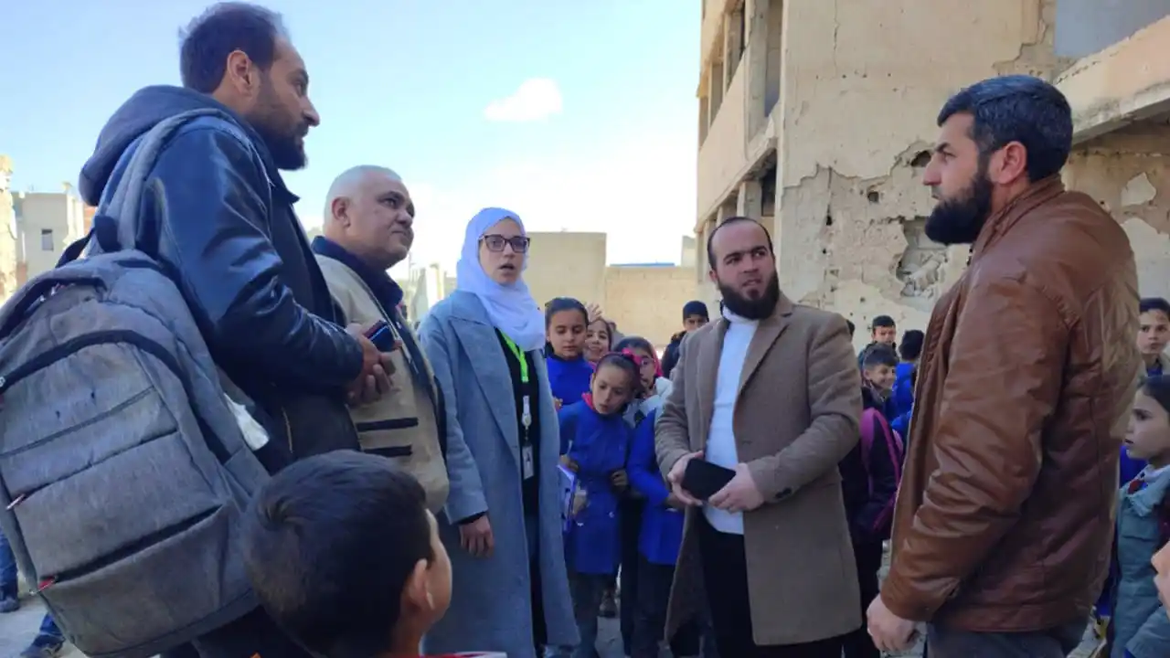 Image from محافظة حماة: بإشراف منطقة صوران وريفها الشمالي والشرقي، ممثلة بمديرها الأستاذ يونس ...