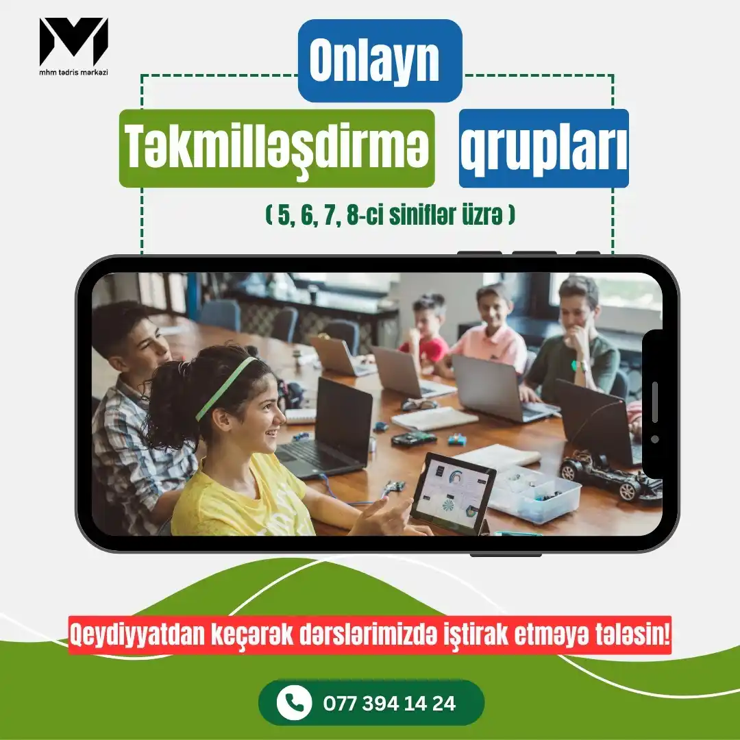 Image from MHM Abituriyent Şöbəsi: 📣 Əziz şagirdlər, özünüzü təkmilləşdirərək sinifinizdə birinci olun! ...