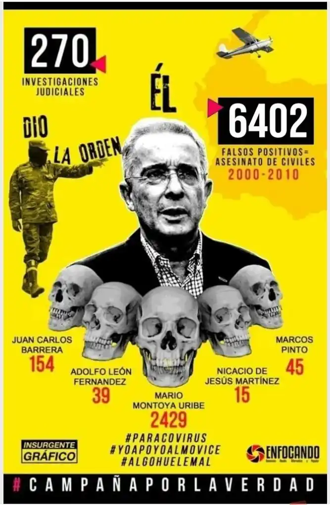 Image from Milton Fabiani: *PILDORITAS PARA QUE LOS URIBESTIAS RECUPEREN LA MEMORIA*   Voy a llam...