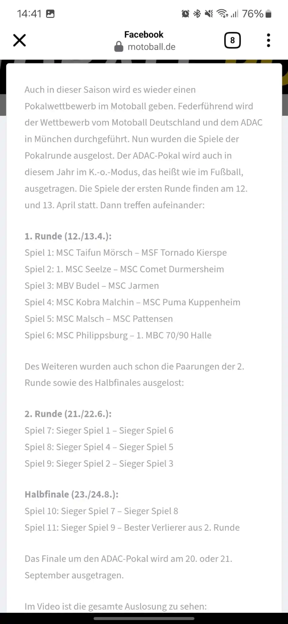 MSC Philippsburg e.V post