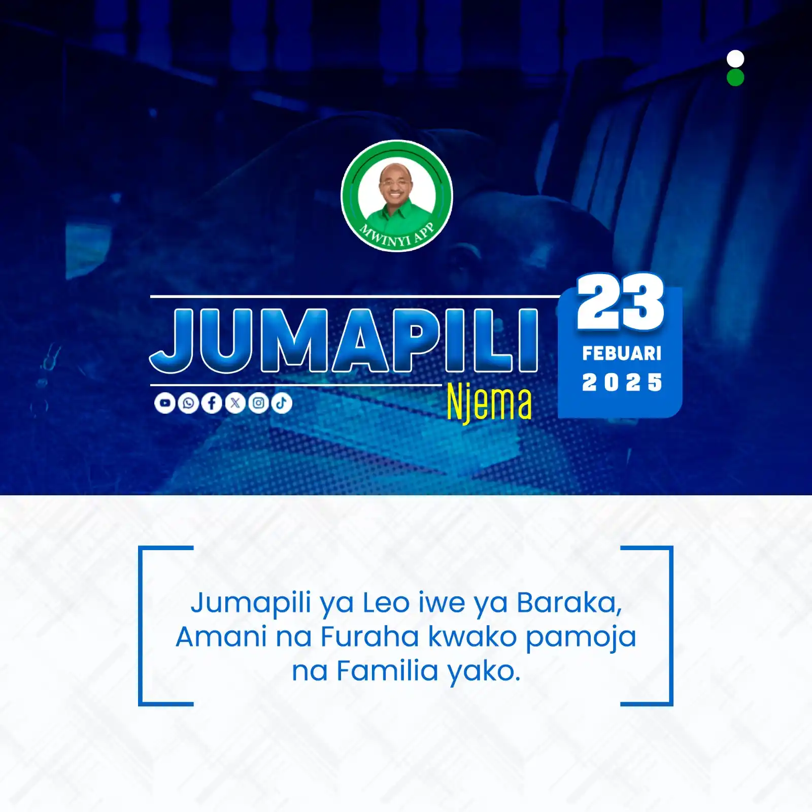 MwinyiApp post
