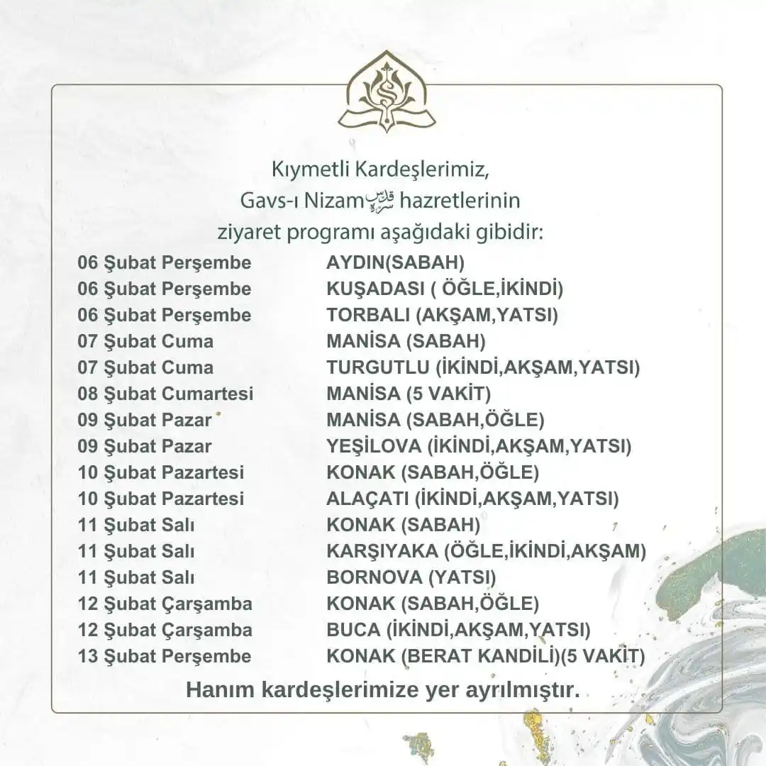 NÂZİMU'L- HİDME VE'L- HÂDİMİN post