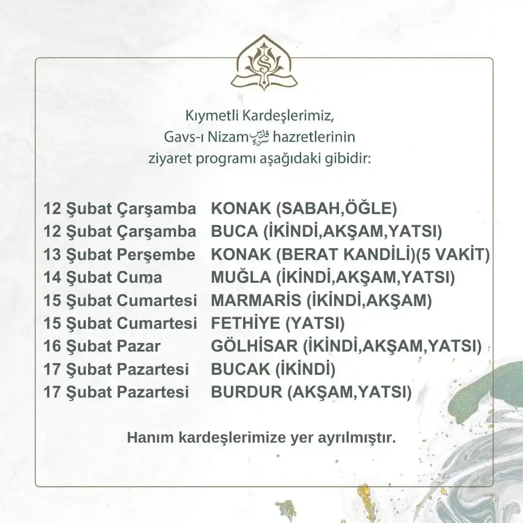 NÂZİMU'L- HİDME VE'L- HÂDİMİN post