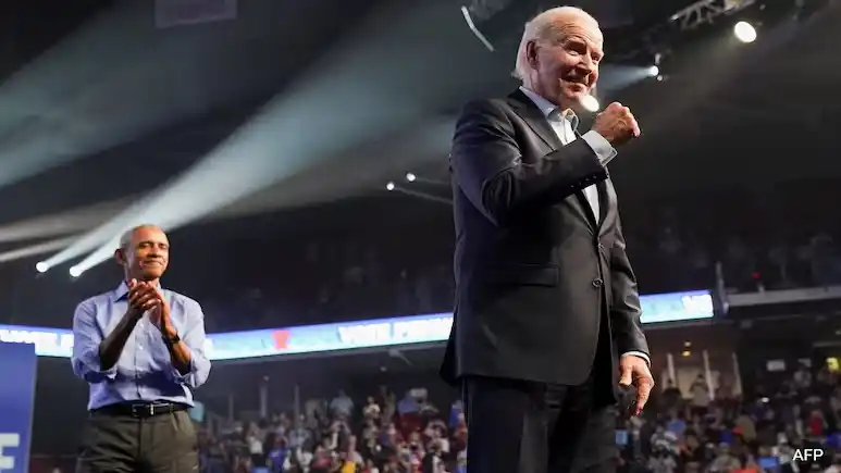 Image from NDTV WORLD: Did Biden Blame Obama, Nancy Pelosi For Election Loss? What Trump Said...