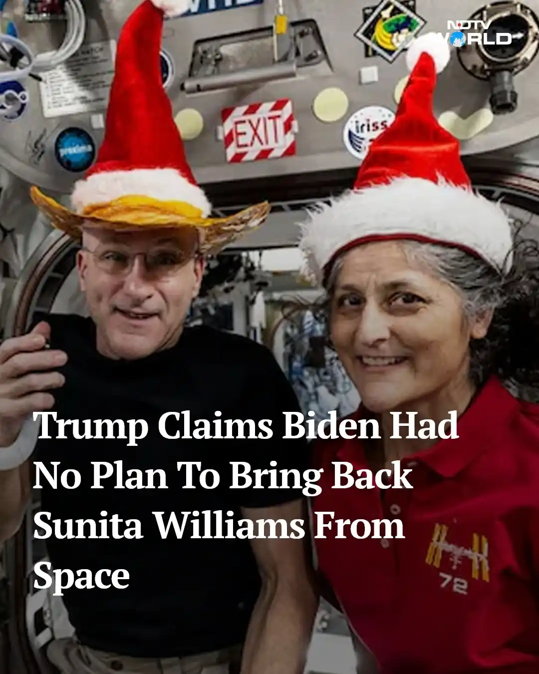 Image from NDTV WORLD: US President Donald Trump and his advisor Elon Musk have claimed that ...
