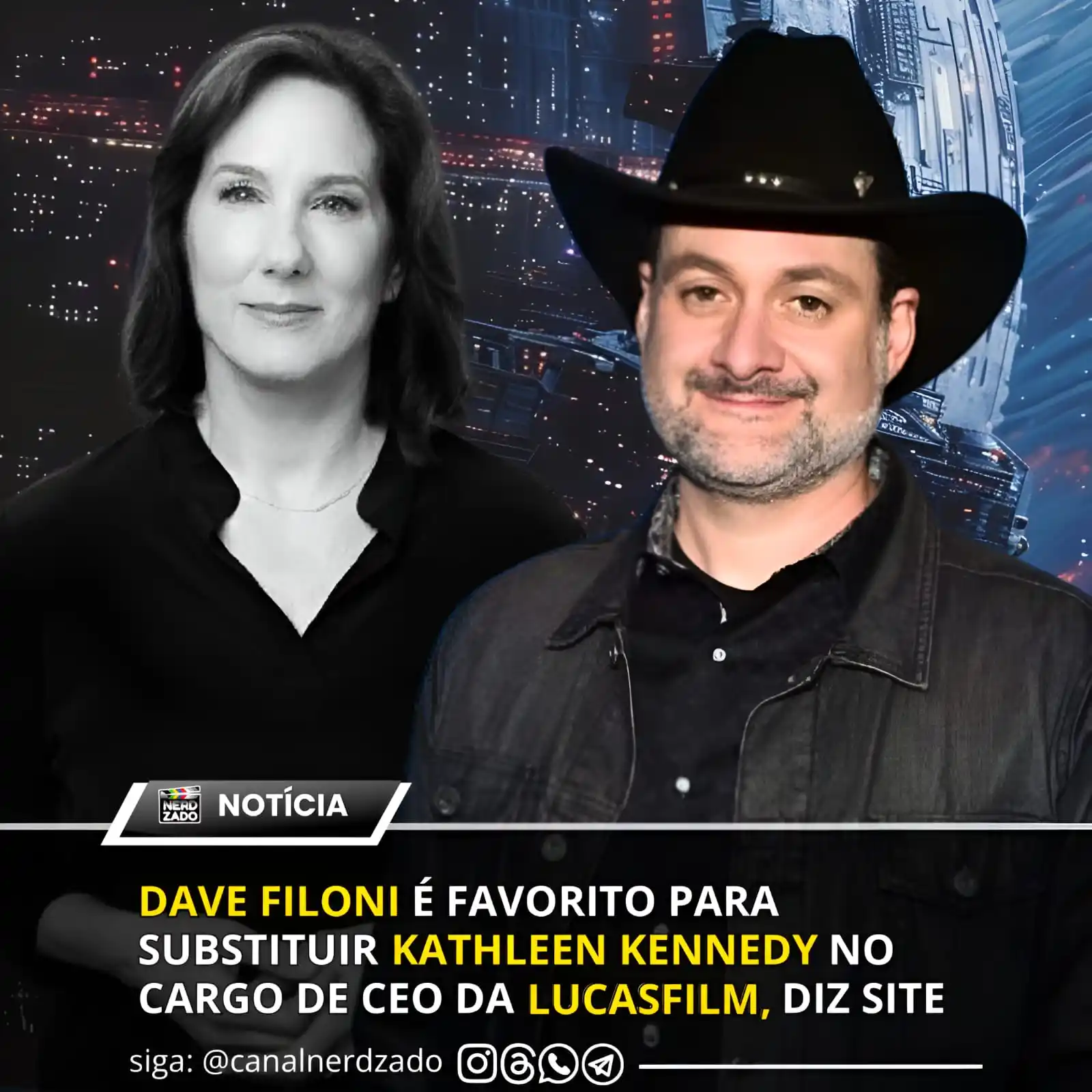 Image from NERDZADO 🎬📺: *O roteirista americano Dave Filoni é o favorito da Disney para ser o ...
