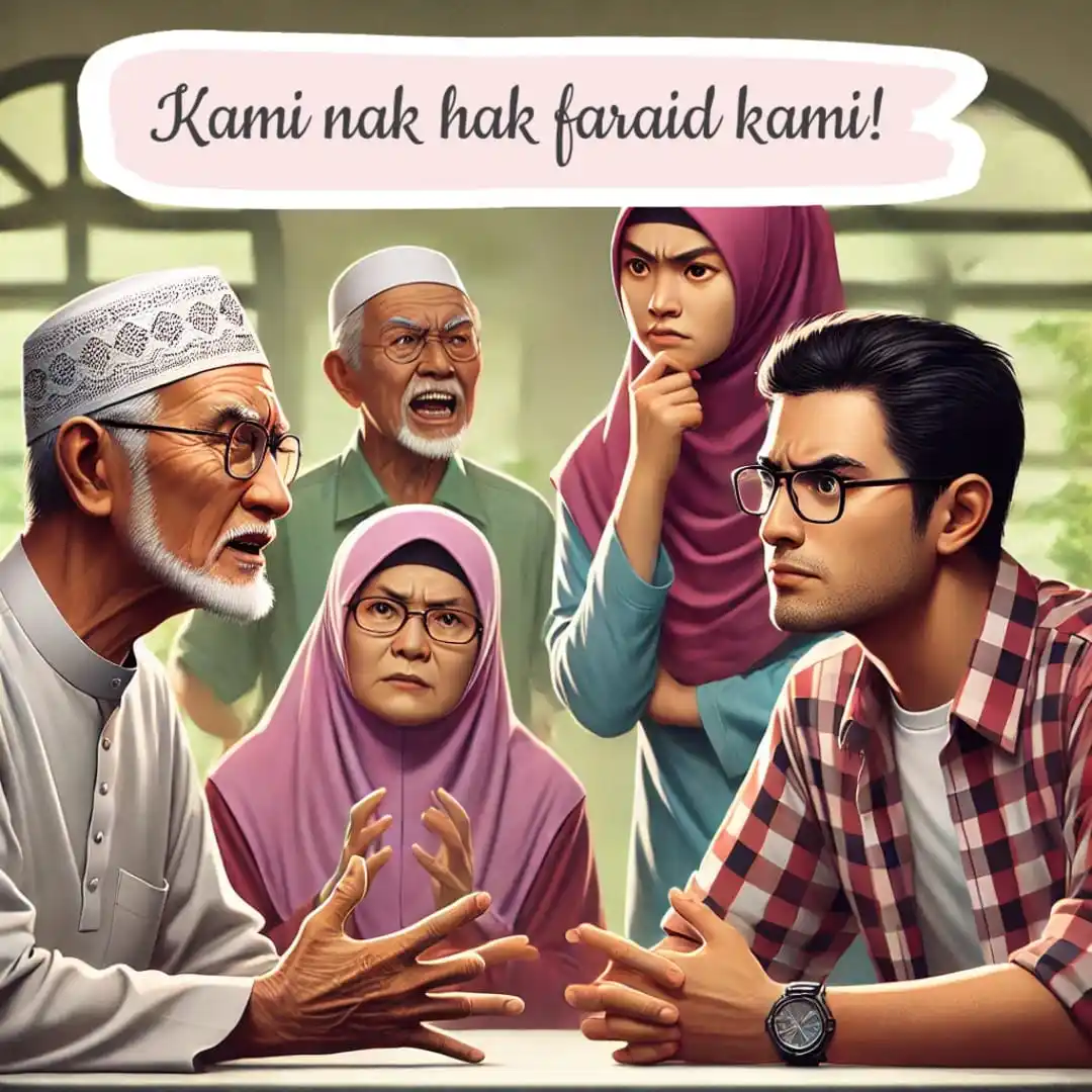 Image from Nota Kewangan Islam: ABANG, KAKAK, DAN ADIK - PERANG YANG TAK PERLU Harta pusaka bukan sek...