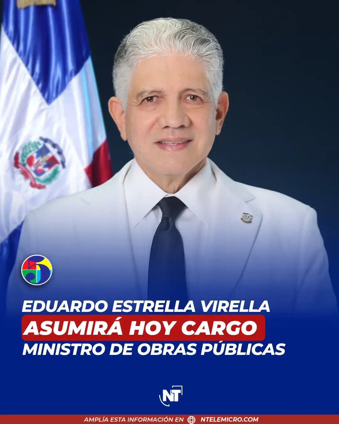 Image from Noticias Telemicro: *NACIONAL* Este miércoles el ingeniero civil Eduardo Estrella Virella ...