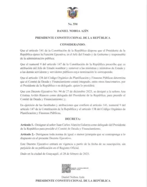 Image from NotiDiario Ecuador: El presidente, <a class="text-blue-500 hover:underline cursor-pointer"...