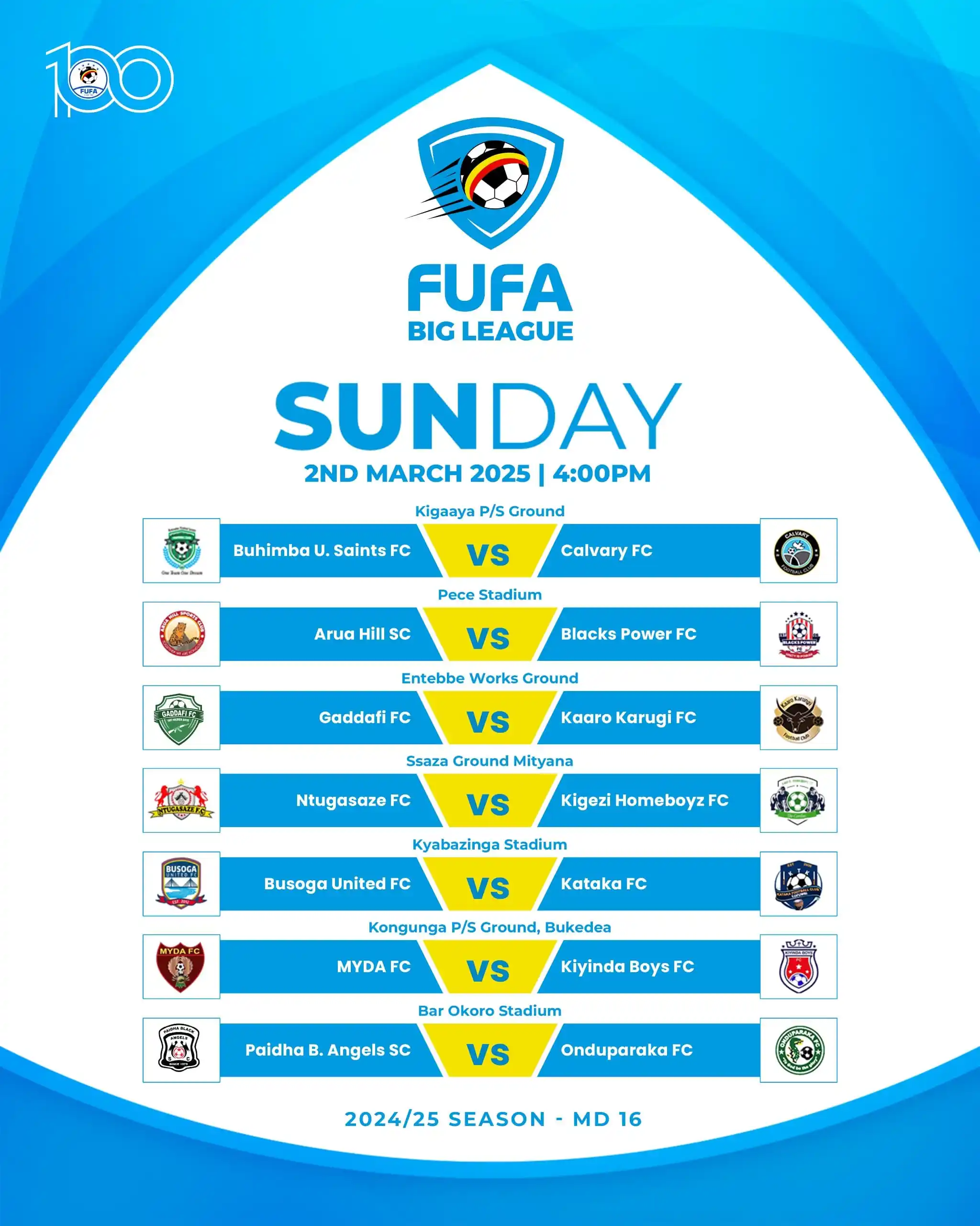 NTUGASAZE FOOTBALL CLUB post