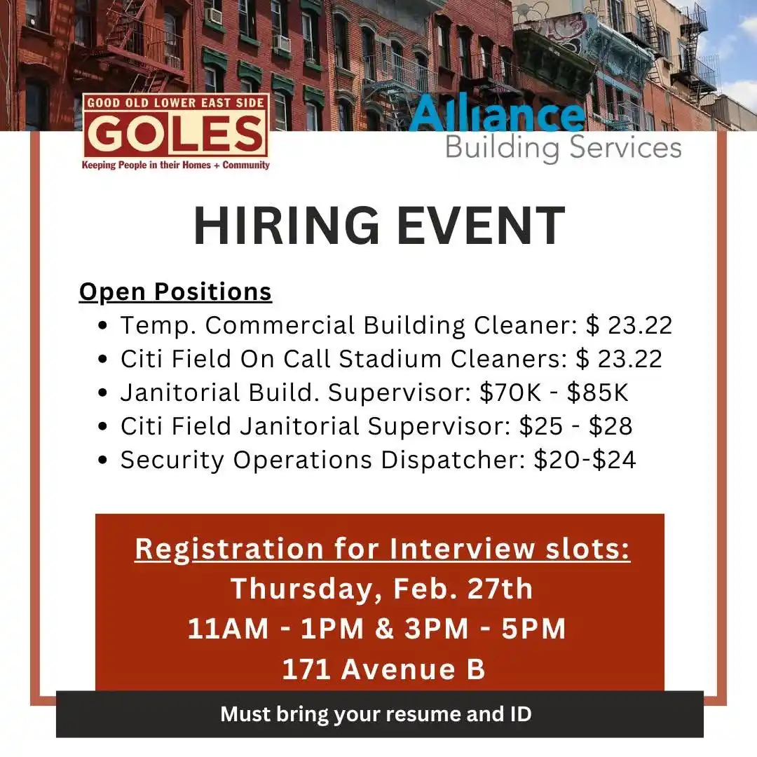 NYC JOBS post
