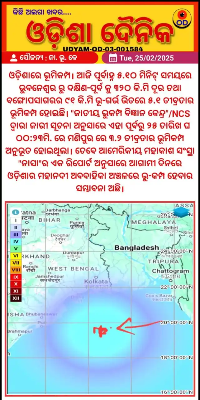 Odisha Dainika.com post