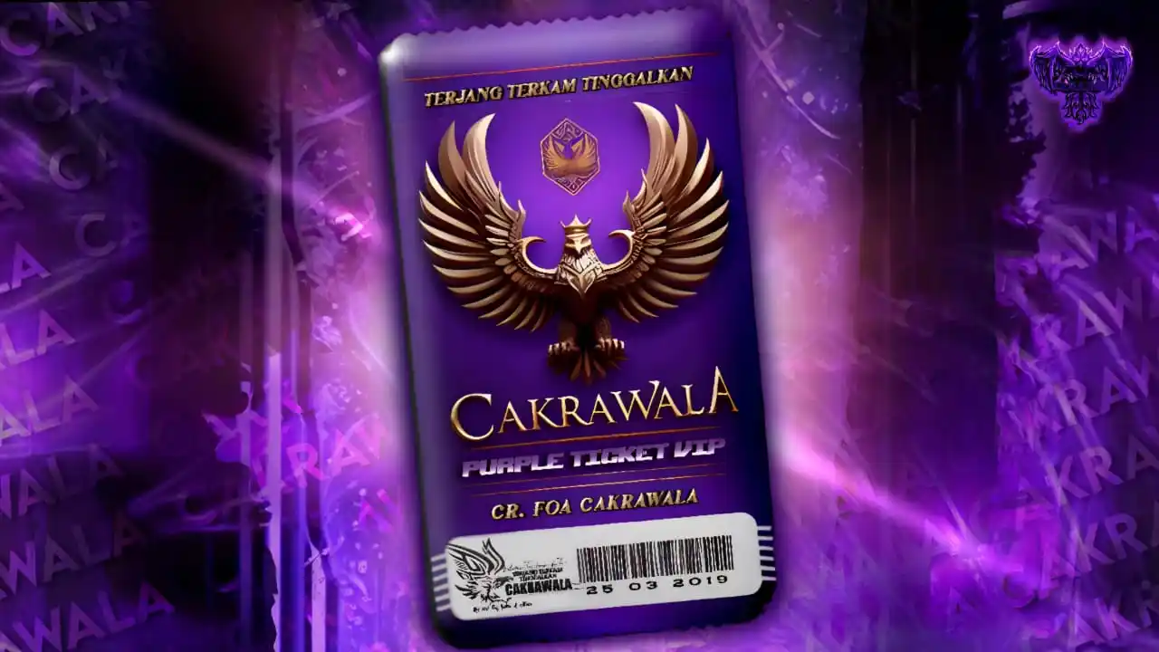 Image from OFC CAKRAWALA 🇲🇪: ㅤ *“ 𖤍 : 𝐀 ──* 21.30 wib purplie ticket vip akan dilaksanakan, ...