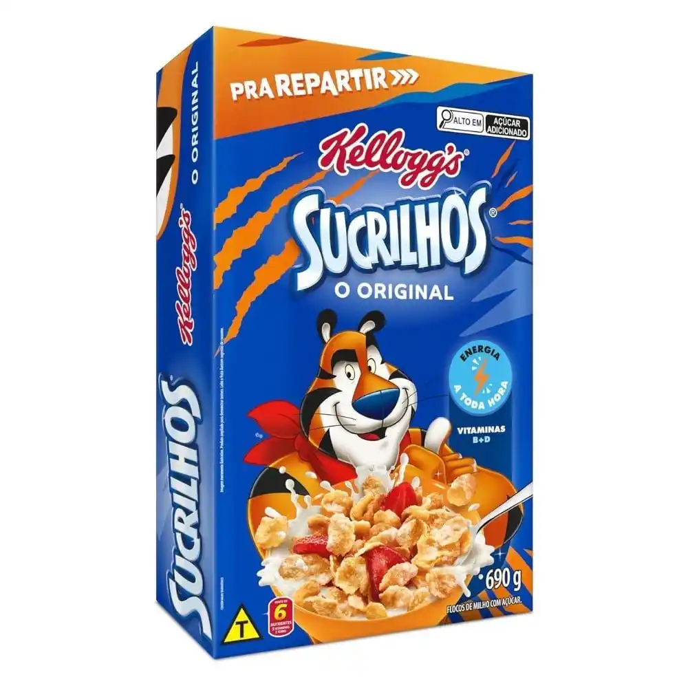 Image from Ofertas&Promoções EXPRESS - Shopee Aliexpress Mercado livre Amazon: COM LEITE FICA UMA DELICIA   Cereal Sucrilhos Original Kellogg's 690g ...