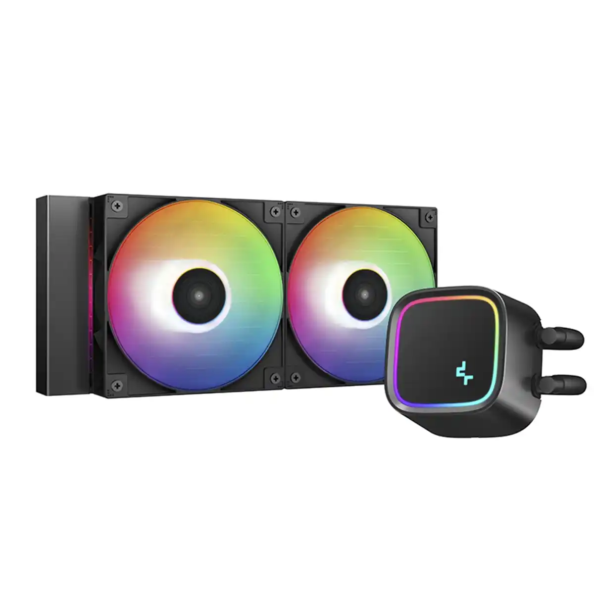 Image from Ofertas Terabyte!: ✨ Water Cooler Deepcool LE500 LED 240mm ✨ Intel/AMD, 6 cores, 240mm. �...