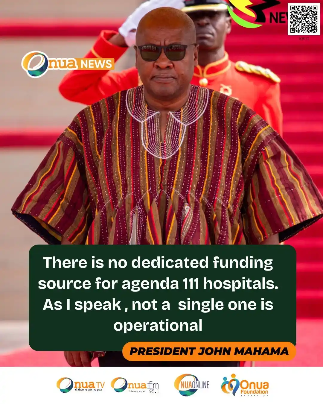 Image from OnuaOnline: There is no dedicated funding source for agenda 111 hospitals. As I sp...