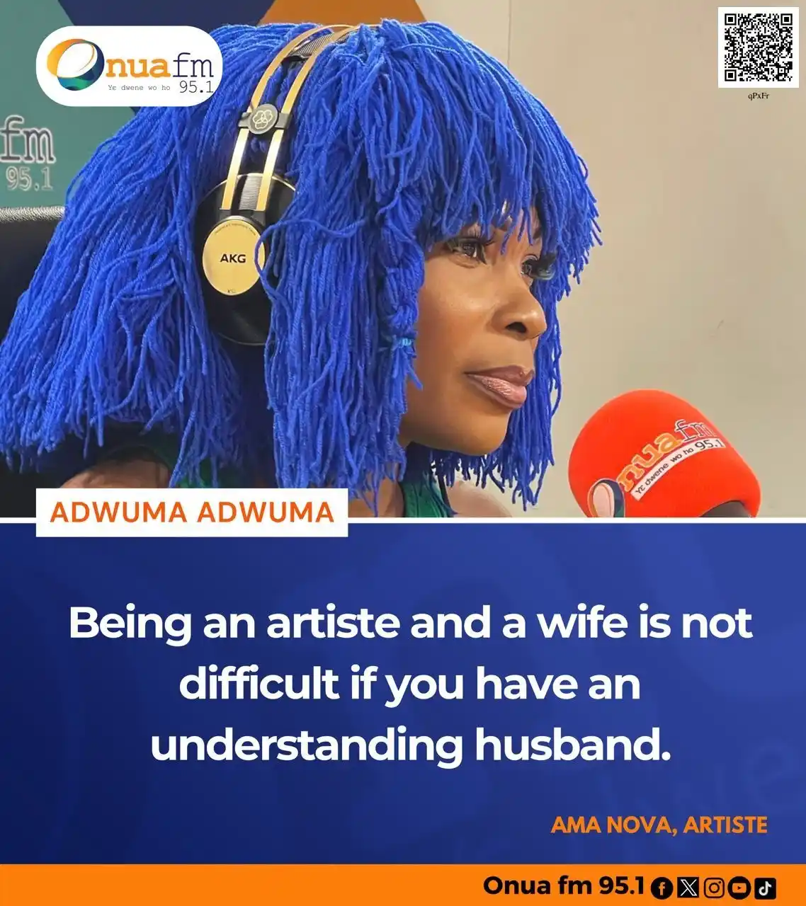 Image from OnuaOnline: Being an artist and a wife is not difficult if you have a understandin...