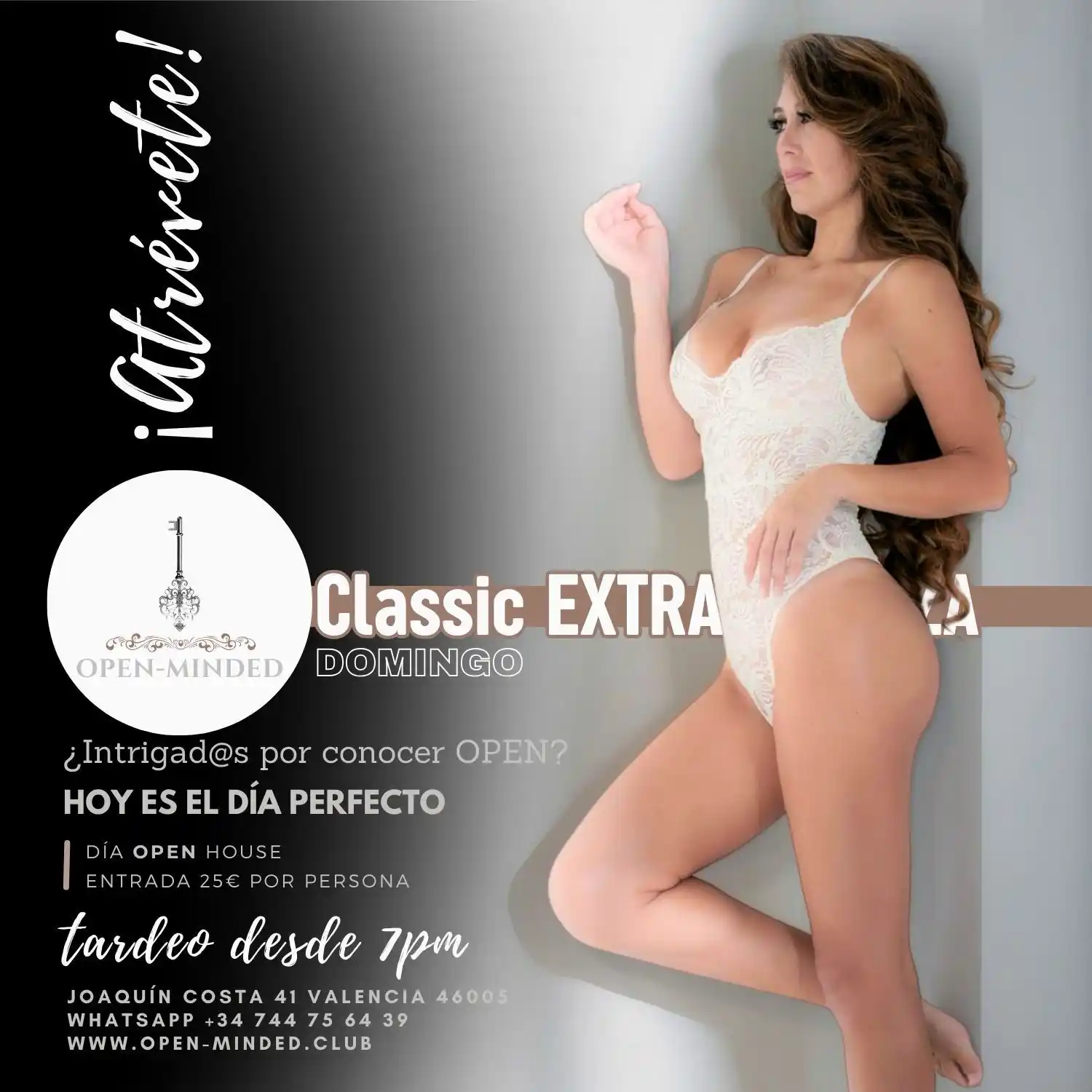 Image from OPEN-MINDED Club Swinger Valencia: 🌟 DOMINGO TARDEO CLASSIC en OPEN 🌟 🔥 Hoy es domingo y la TRIBU OPE...