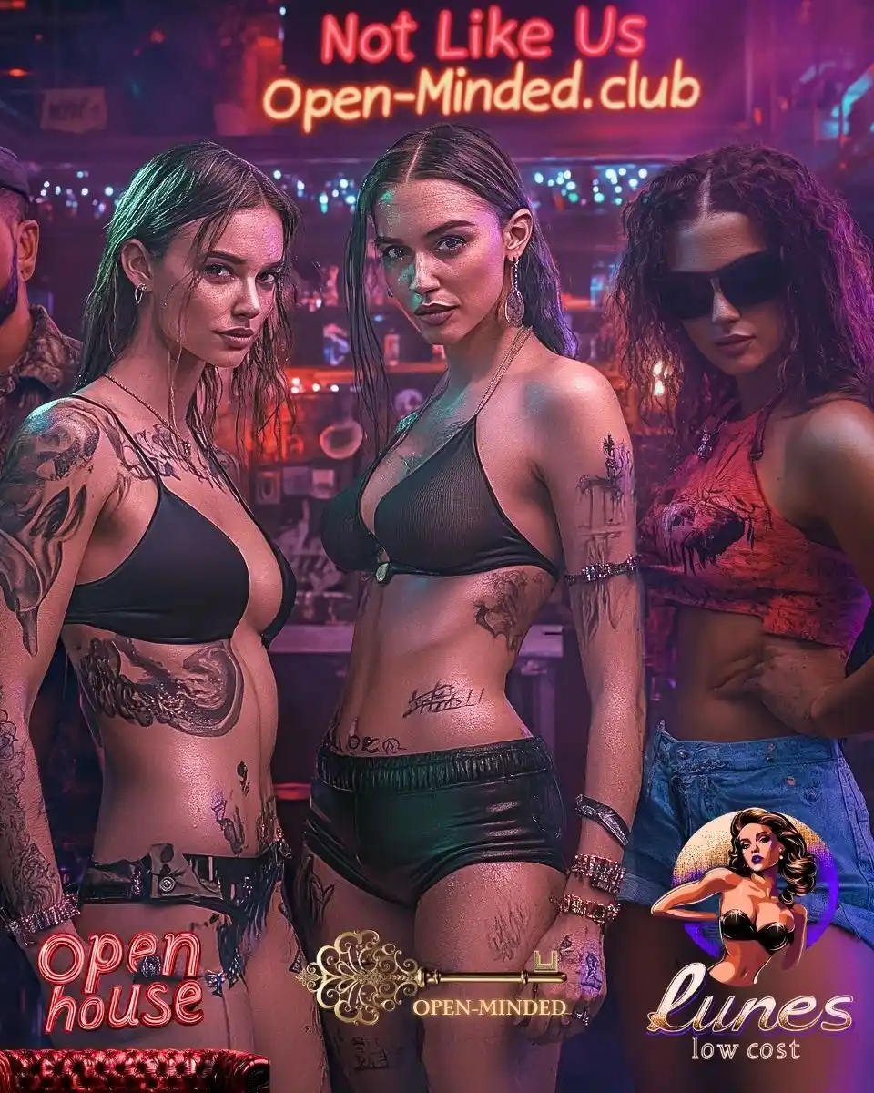 Image from OPEN-MINDED Club Swinger Valencia: NOT LIKE US – Lunes Open House en OPEN-MINDED 🗝️ La exclusividad sin...